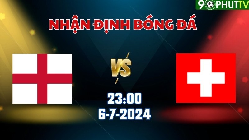 Anh vs Thụy Sĩ