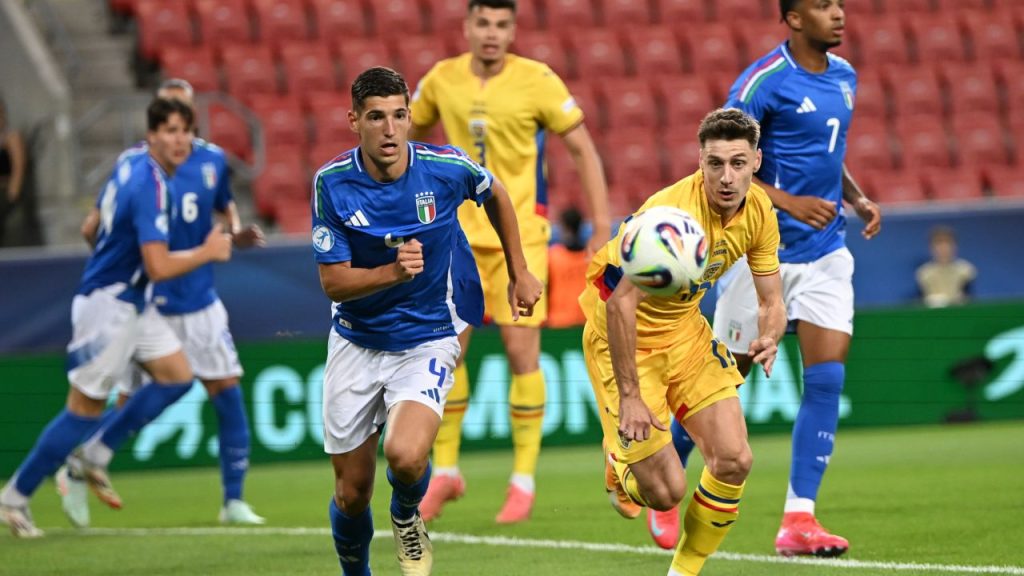 Romania đã để thua Italy trận gần đây