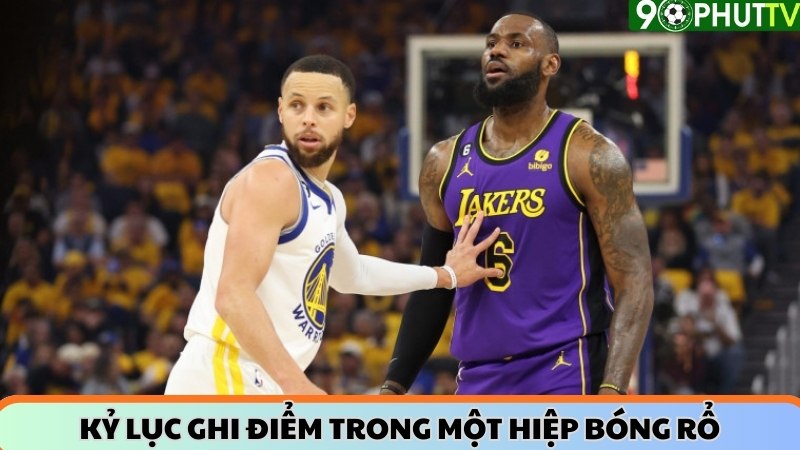 Kỷ lục ghi điểm trong một hiệp bóng rổ
